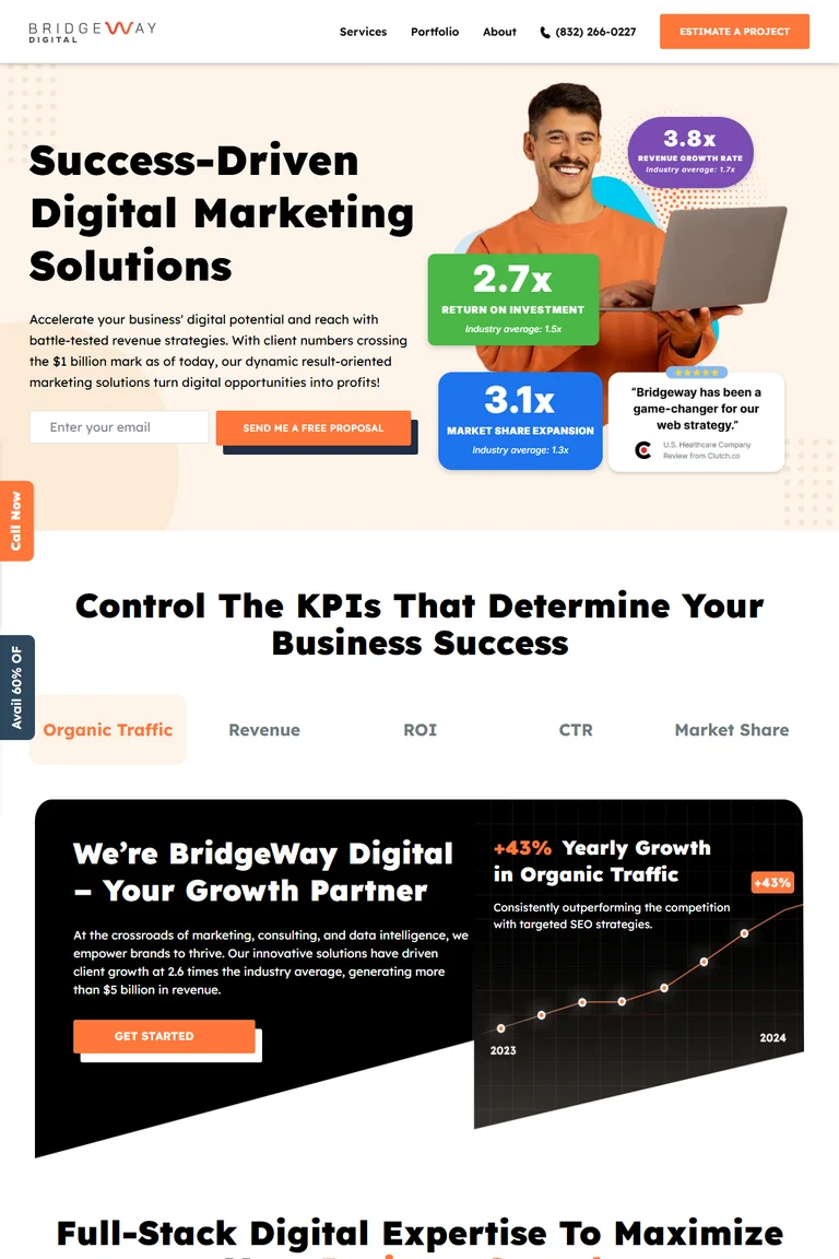 Bridgeway Digital Full Screenshot Preview