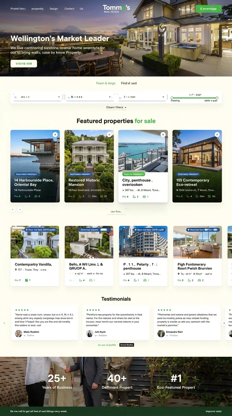 Tommy's Real Estate Listing Real Website Preview